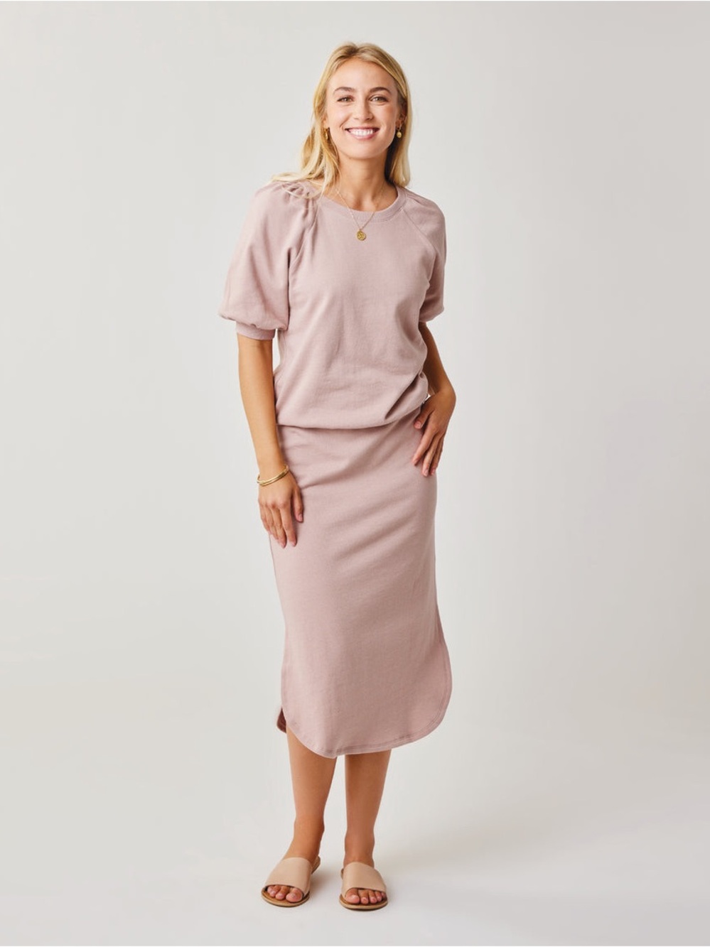 Carve Designs French Terry Top and Skirt
